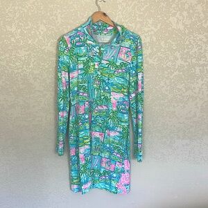 Lily Pulitzer Zip Up Golf Dress
